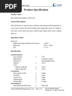 MCT Oil Density and Specifications | PDF | Triglyceride | Organic Compounds