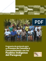 Propuesta de protocolo para un Proceso de Consulta y Consentimiento con los Pueblos Indígenas del Paraguay - FAPI