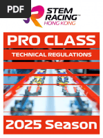 Stem Racing Competition Regulations 2025-2026 Dev Pro | PDF | Formula ...