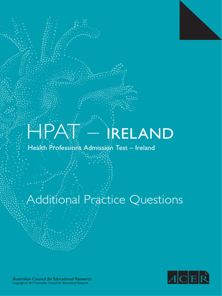 HPAT Ireland: Preparation Guide | PDF | Handedness | Blood Pressure