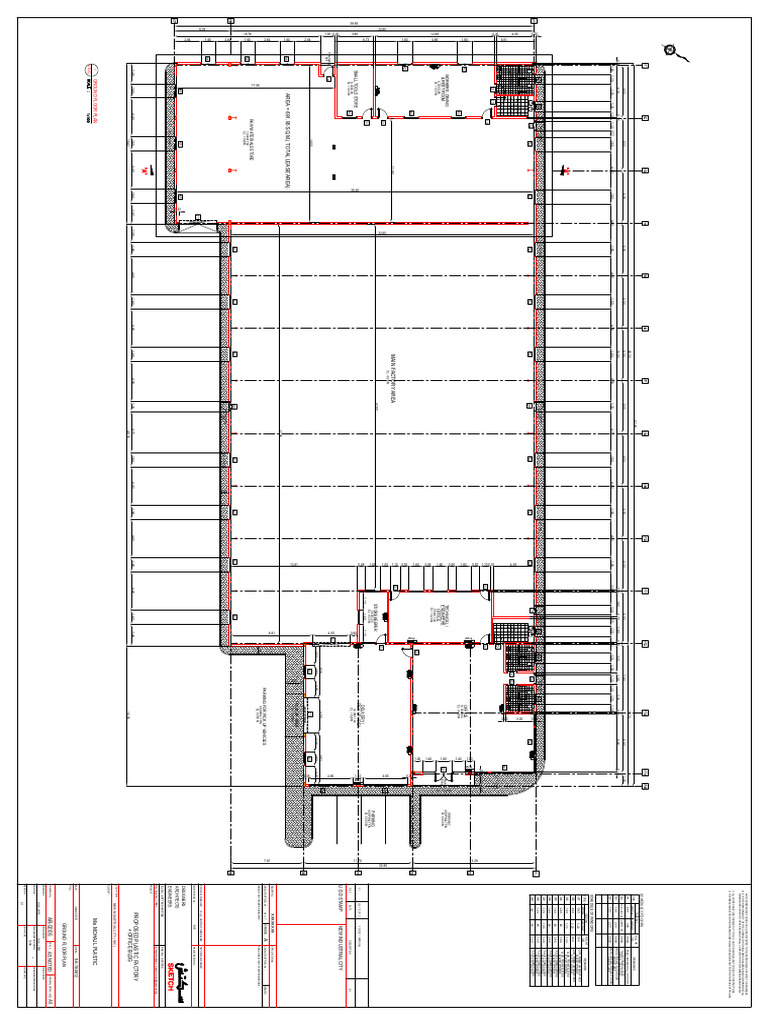 Ground Floor Plan for Plastic Factory | PDF | Building Engineering ...