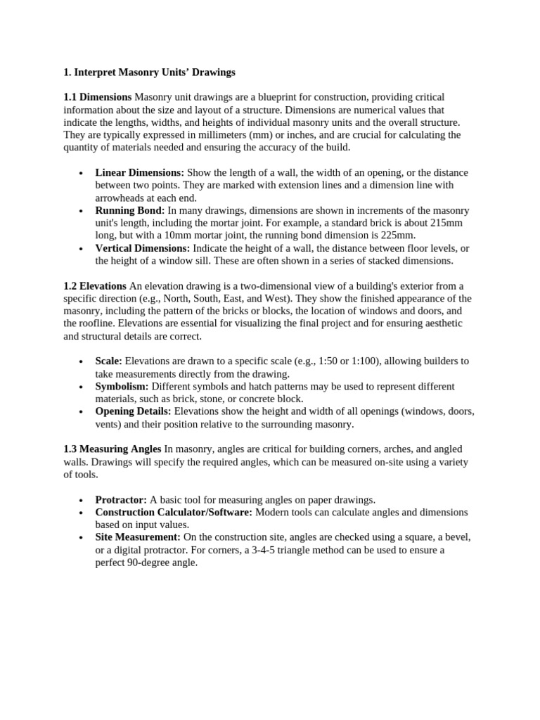 Masonry Unit Production Overview | PDF | Concrete | Cement