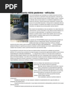 Nuevo Pavimento Mixto Peatones