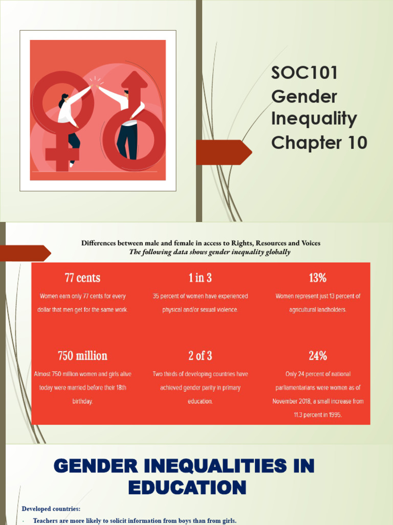 Global Gender Inequality Insights | PDF | Gender Studies | Gender ...