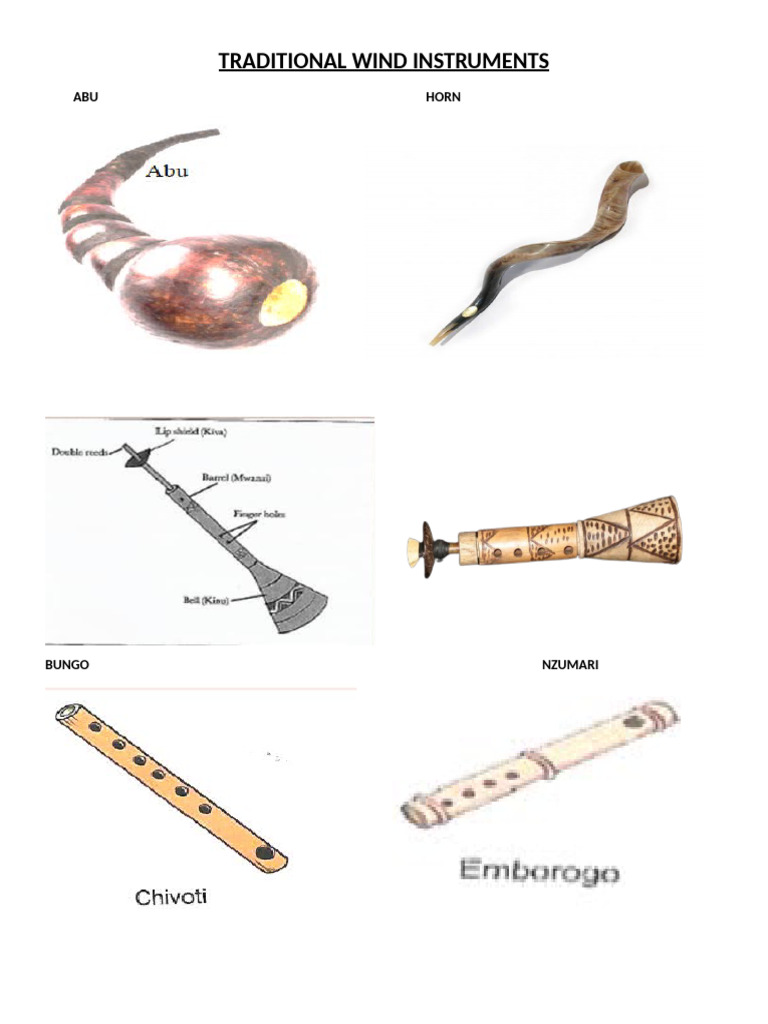 Kenyan Traditional Wind Instruments | PDF