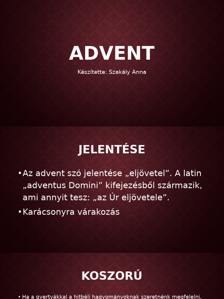 Advent | PDF