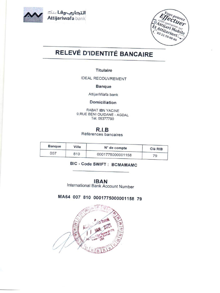 Rib Ideal Recouvrement | PDF