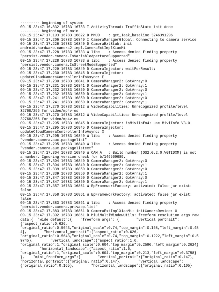 Log Cat 1757951237094 | PDF | Software Engineering | Computer Programming