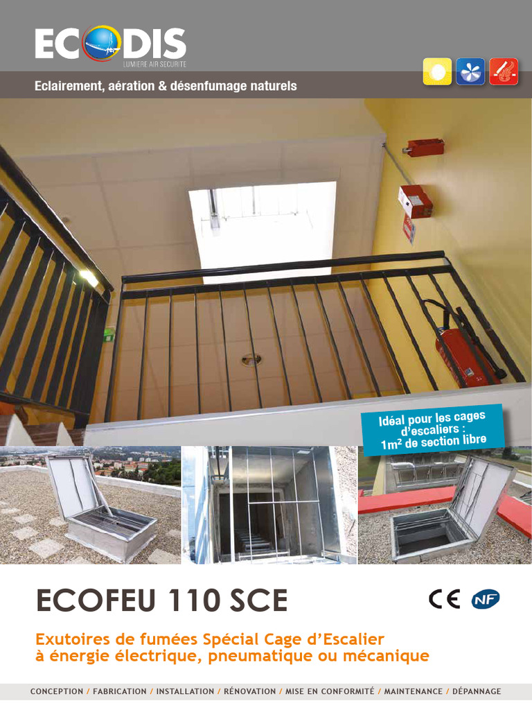 Exutoire de fumées ECOFEU 110 SCE | PDF