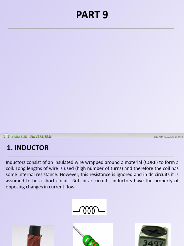 Understanding Inductors and Their Applications | PDF | Inductor ...