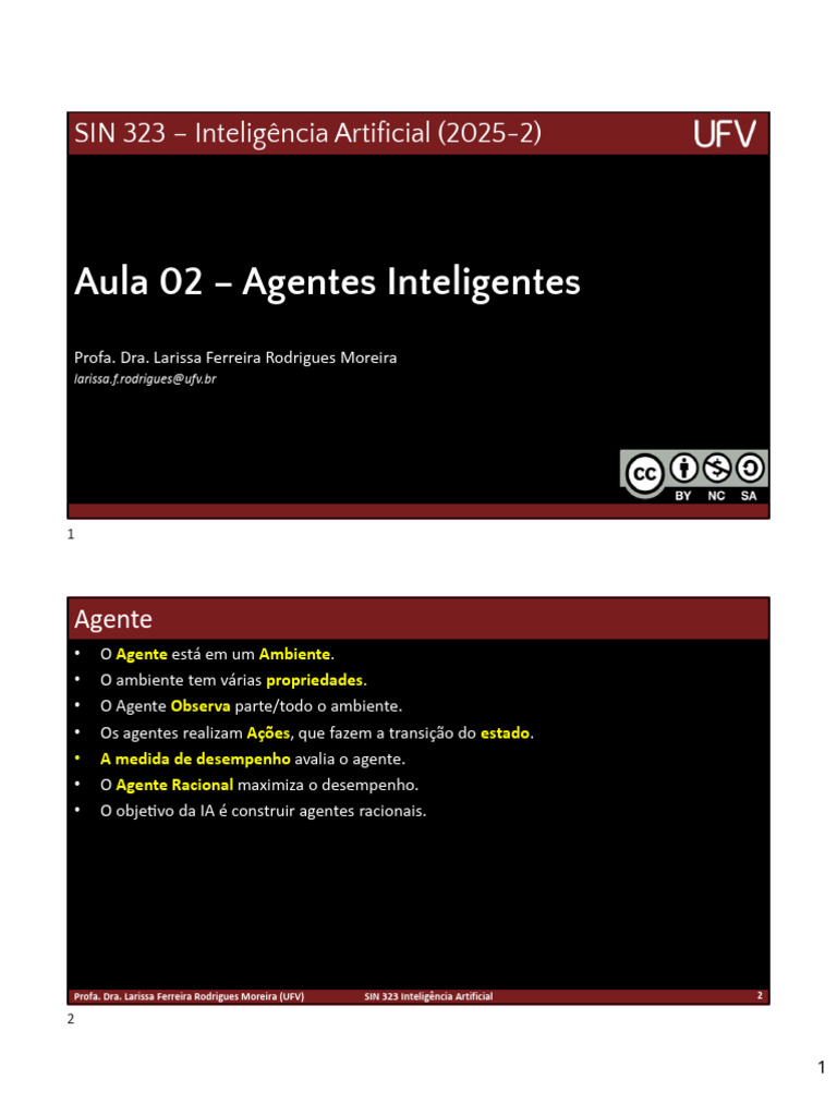 Agentes Inteligentes em IA: Estruturas e Tipos | PDF | Inteligência ...