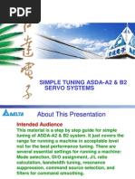 Simple Tuning ASDA-A2&B2 Servo Systems