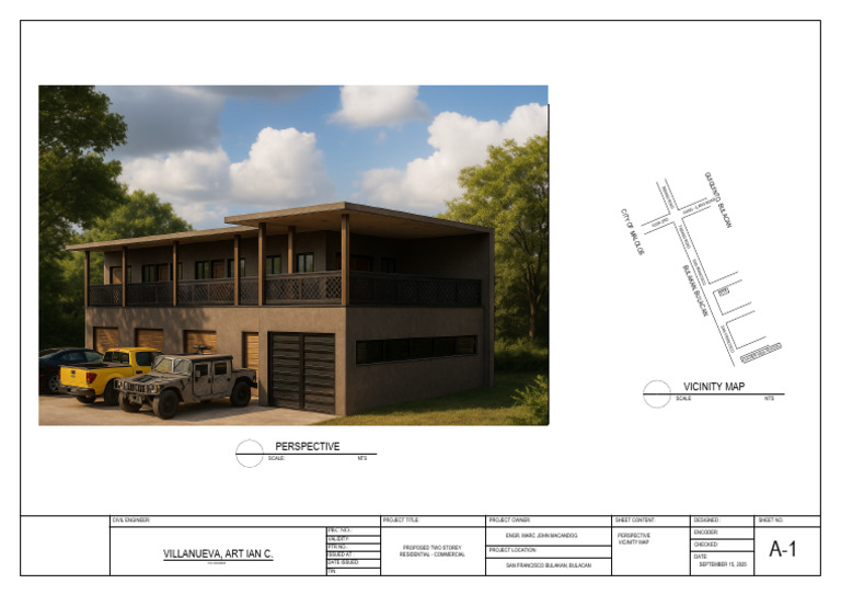 Vicinity Map for Proposed Project | PDF