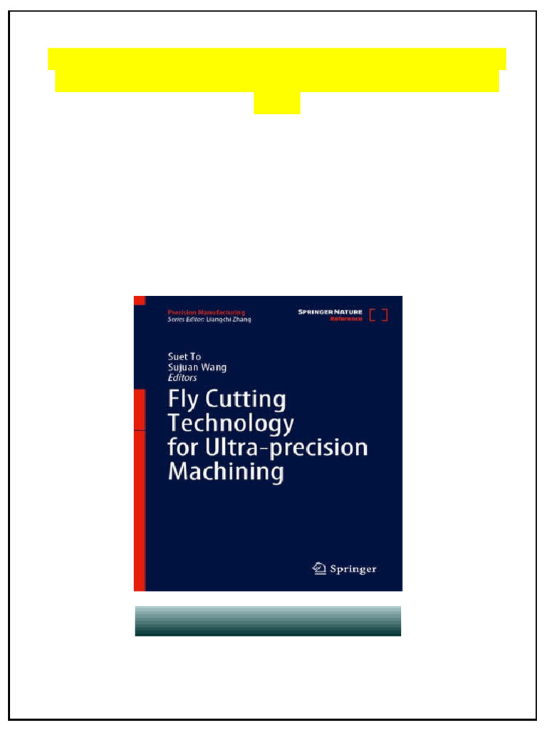 Fly Cutting Technology For Ultra Precision Machining Precision ...