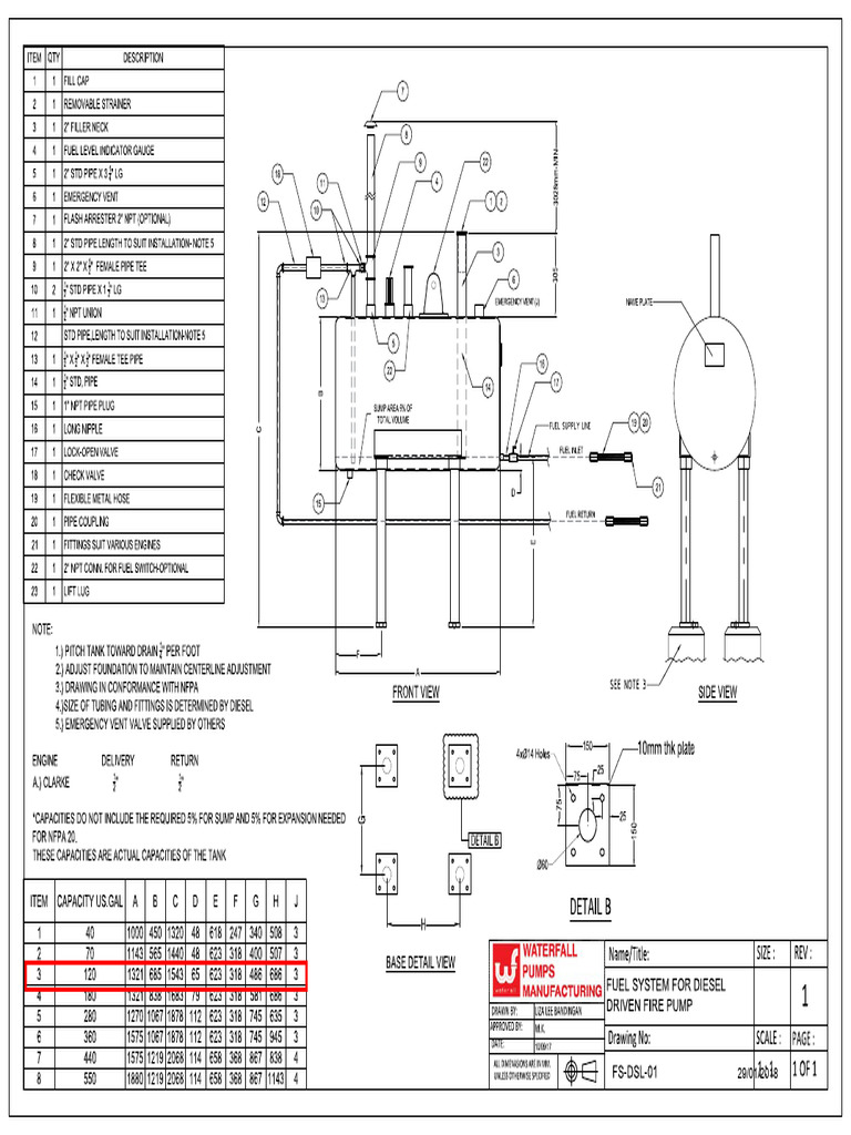 Diesel Tank | PDF