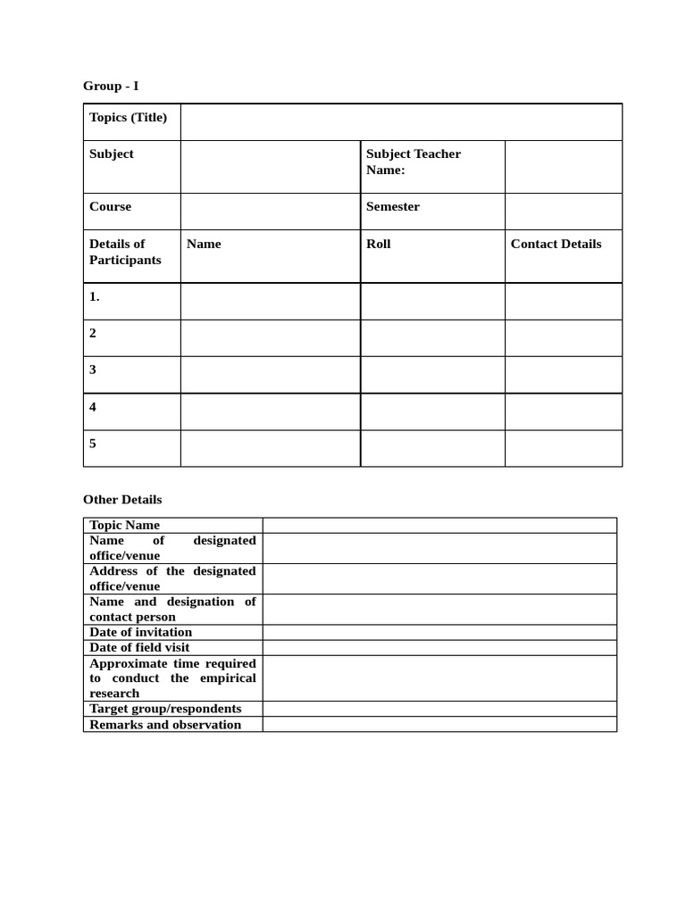 Report I | PDF