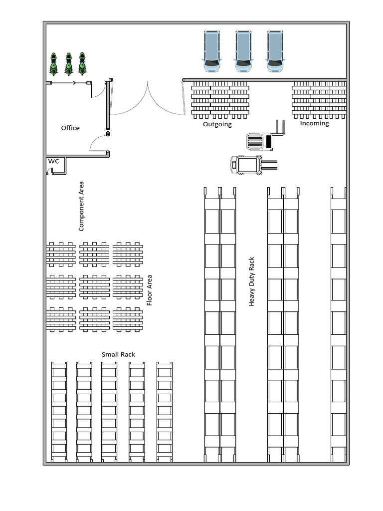 Office Rack Layout and Specifications | PDF