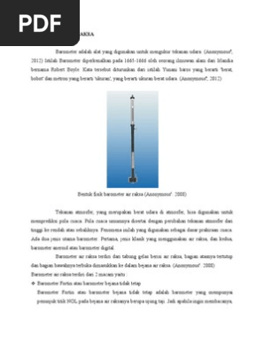 Barometer Air Raksa Pdf