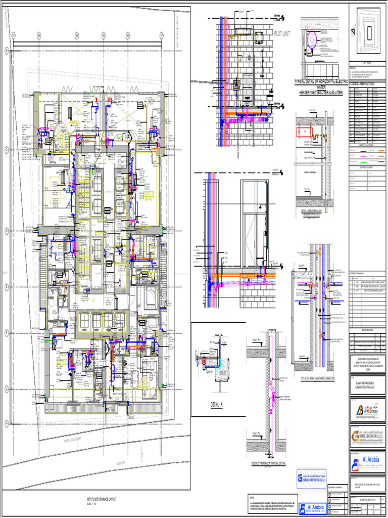 25mm CDP FCU-TF1-03 Setback Details | PDF | Pipe (Fluid Conveyance ...