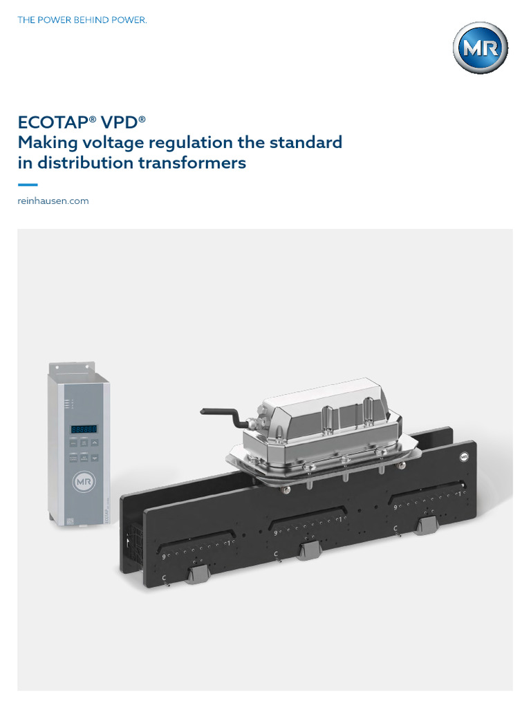 ECOTAP® VPD®: Advanced Voltage Regulation | PDF | Transformer ...