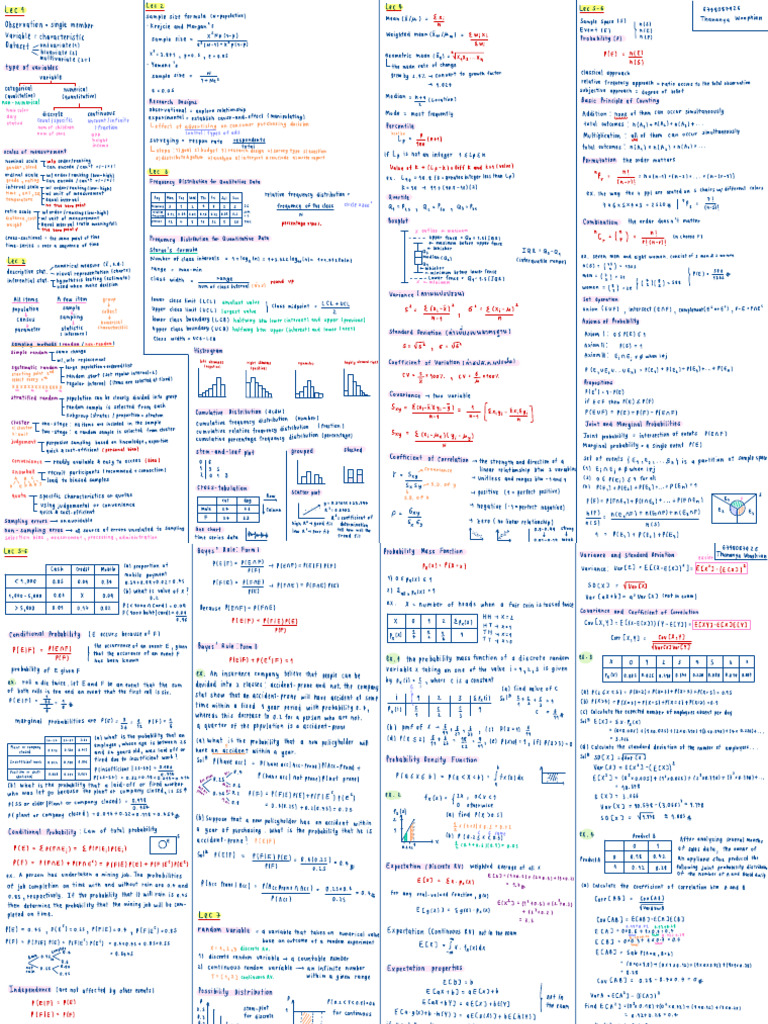Sample Size and Statistical Analysis Guide | PDF | Applied Mathematics ...