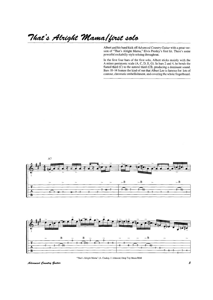 CD有 アルバート・リー　ADVANCED COUNTRY GUITAR CD有 アルバート・リー ADVANCED COUNTRY GUITAR