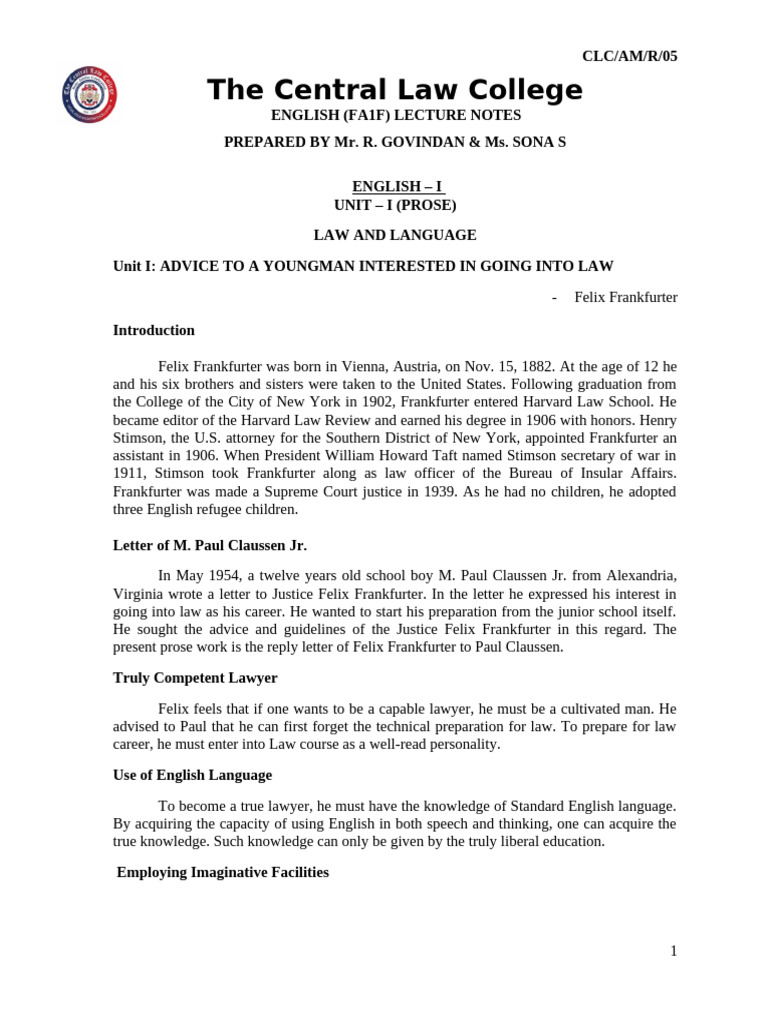 Fa1f-Lecture Notes Fa1f Eng | PDF | Punishments | Crimes