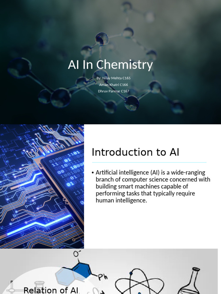 AI Applications in Chemistry | PDF | Artificial Intelligence ...
