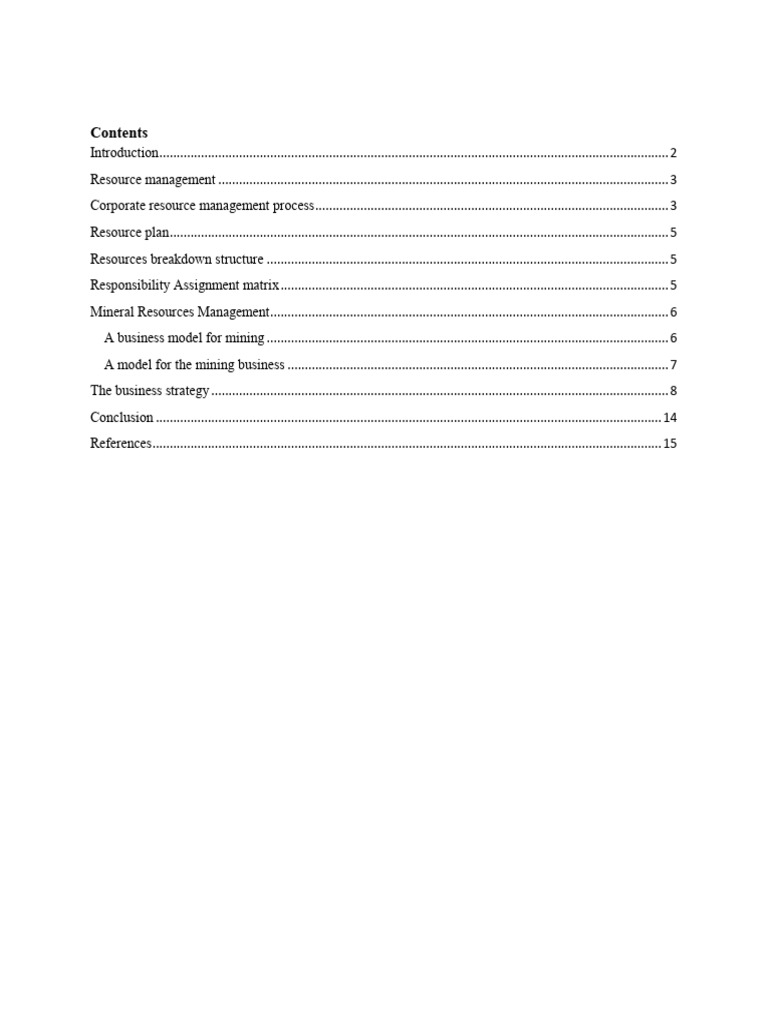 Resource Management Imprimir | PDF | Resource Management | Economies