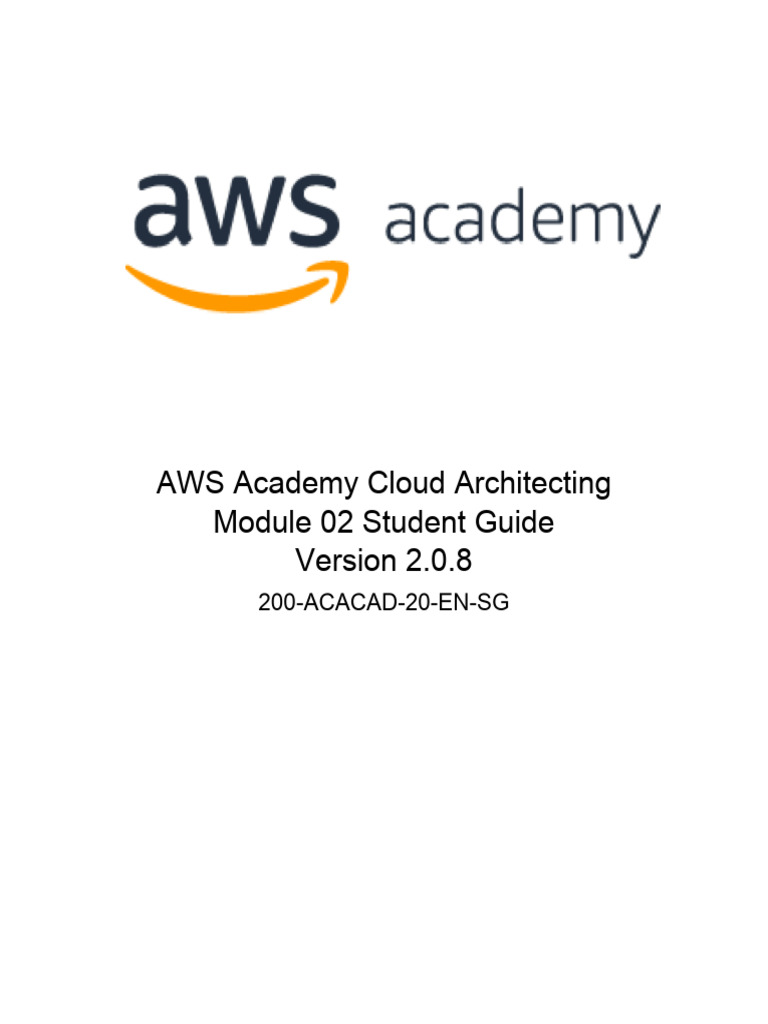 AWS Cloud Architecting Module 2 Guide | PDF | Cloud Computing | Amazon ...