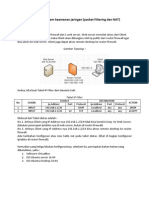 Configure Packet Filtering & NAT (Tes Praktek No. 15)