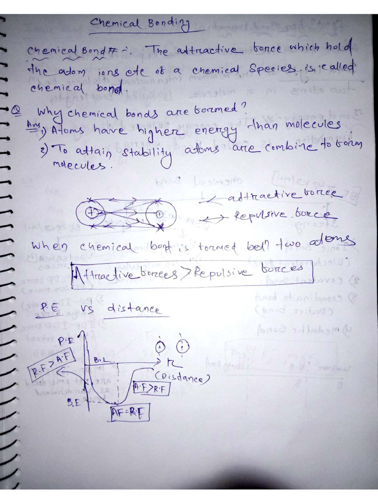 Chemical Bonding | PDF