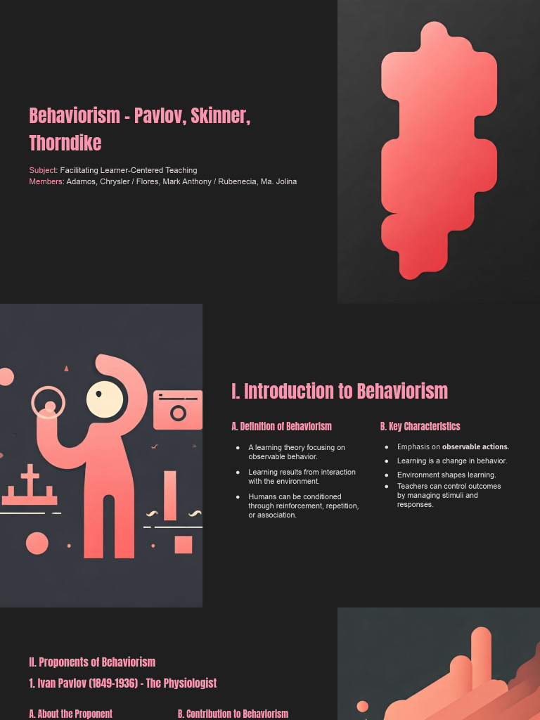 Behaviorism in Education: Key Theorists | PDF | Behaviorism | Learning