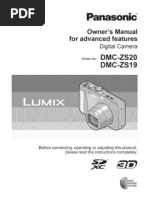 Download Lumix Dmc-zs20 Manual for Advanced Features by moofasah SN91790971 doc pdf