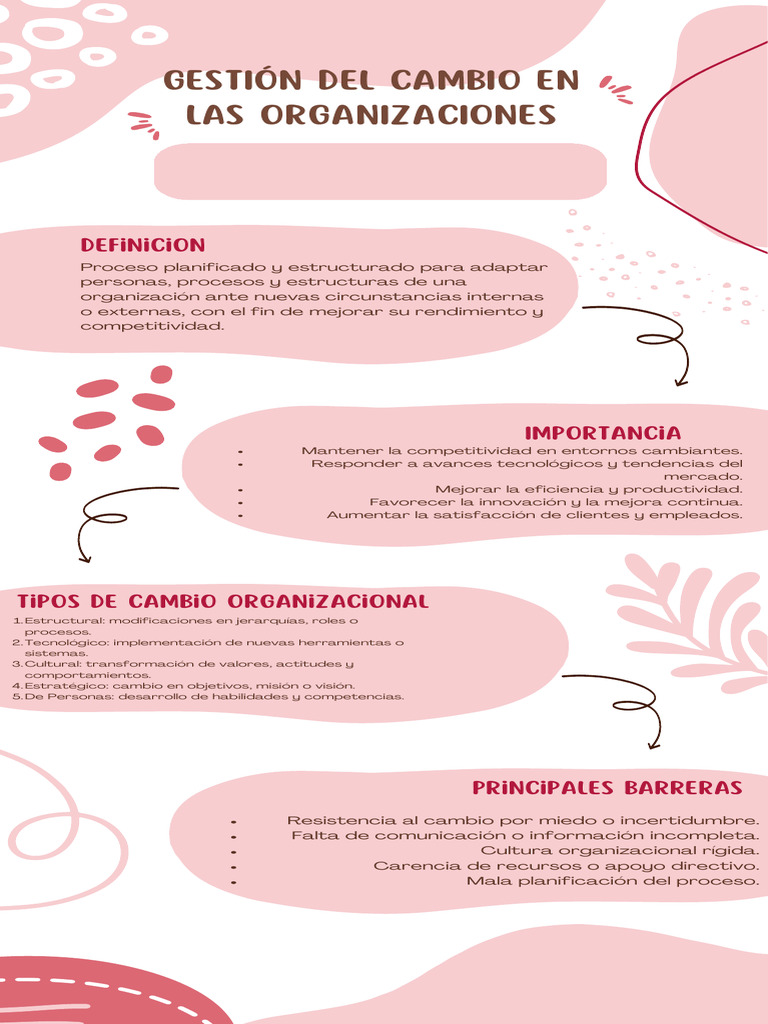Gestión del Cambio en Organizaciones | PDF
