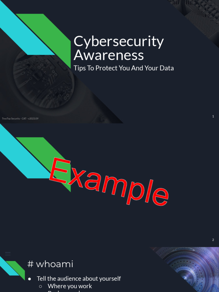 Cybersecurity Awareness Training 2023 | PDF | Password | Security