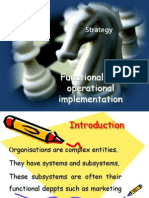 Functional and Operational Implimentation