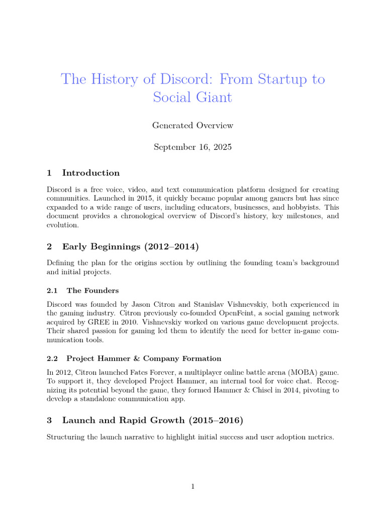 Hist On Discord | PDF | Application Software | Computing