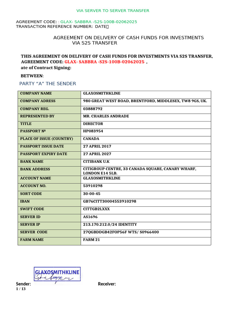Glaxo DOA | PDF | Common Law | Justice