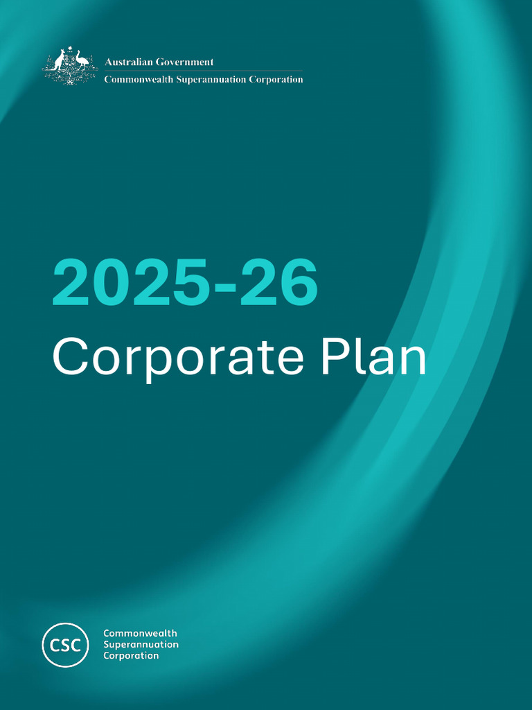 CSC 2025-26 Corporate Business Plan | PDF | Risk | Risk Management