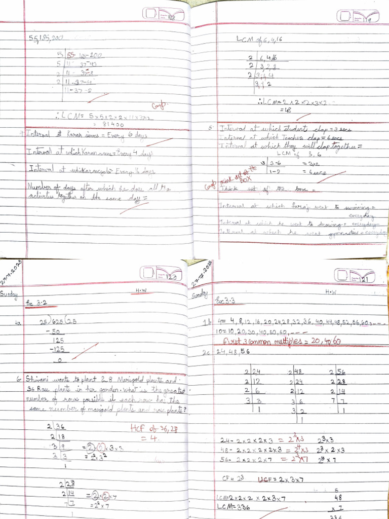 Maths Notes 1 | PDF