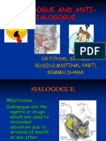 Sialogogue and Anti-Sialogogue