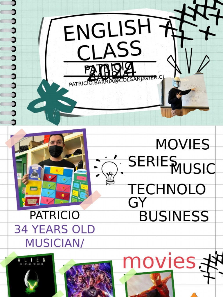 English Class Overview and Activities | PDF