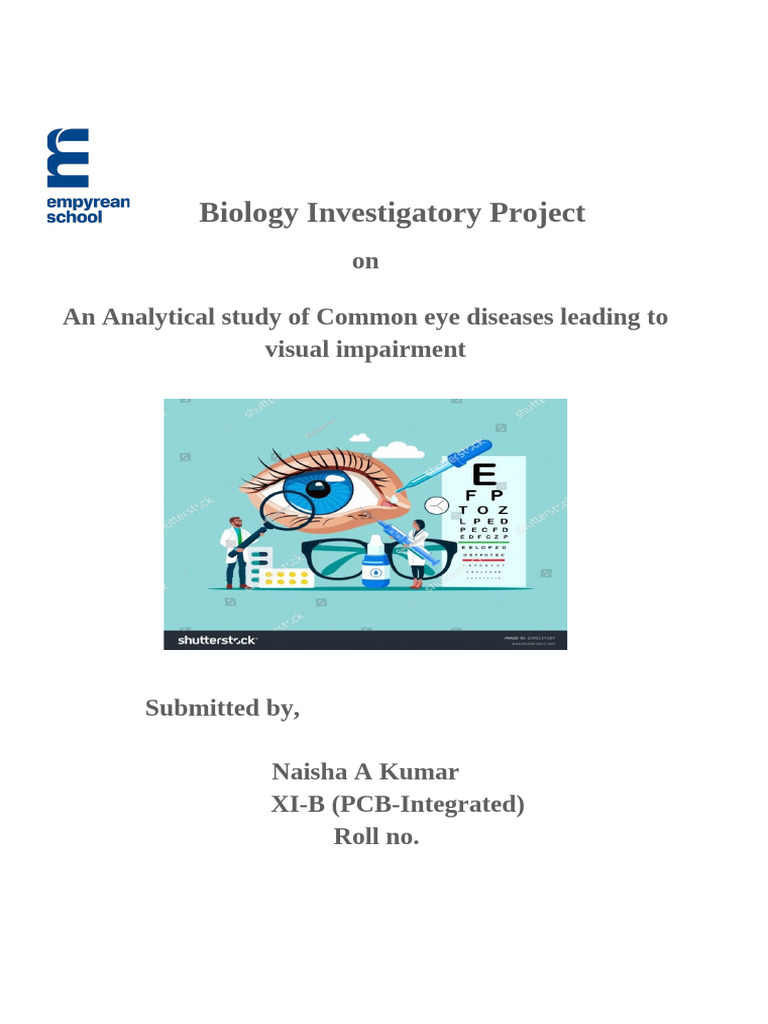 Common Eye Diseases and Impairment | PDF | Glaucoma | Myopia