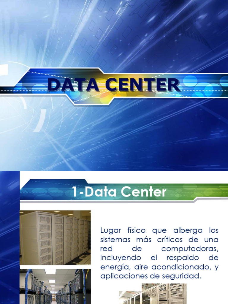 Guía Completa sobre Data Centers | PDF | Centro de datos | Tecnologías ...