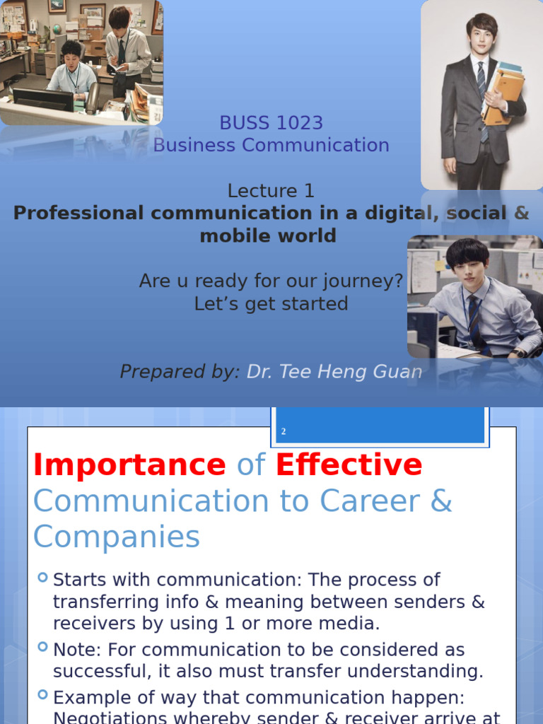 Effective Business Communication Skills | PDF | Communication | Behavior