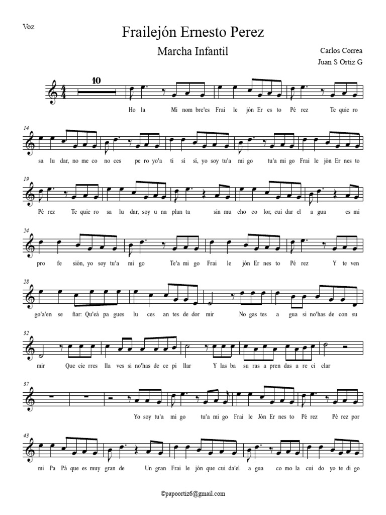 Letra de 