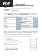 DePaul Symptom Questionnaire: DSQ-PEM | PDF | Medical Specialties ...