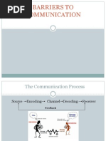Barriers to Communication