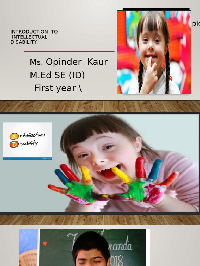 Introduction To Intellectual Disability Pdf Intellectual Disability